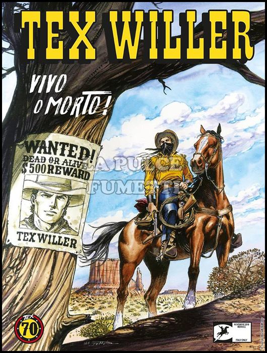 TEX WILLER #     1: VIVO O MORTO!